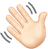 Hand waving icon